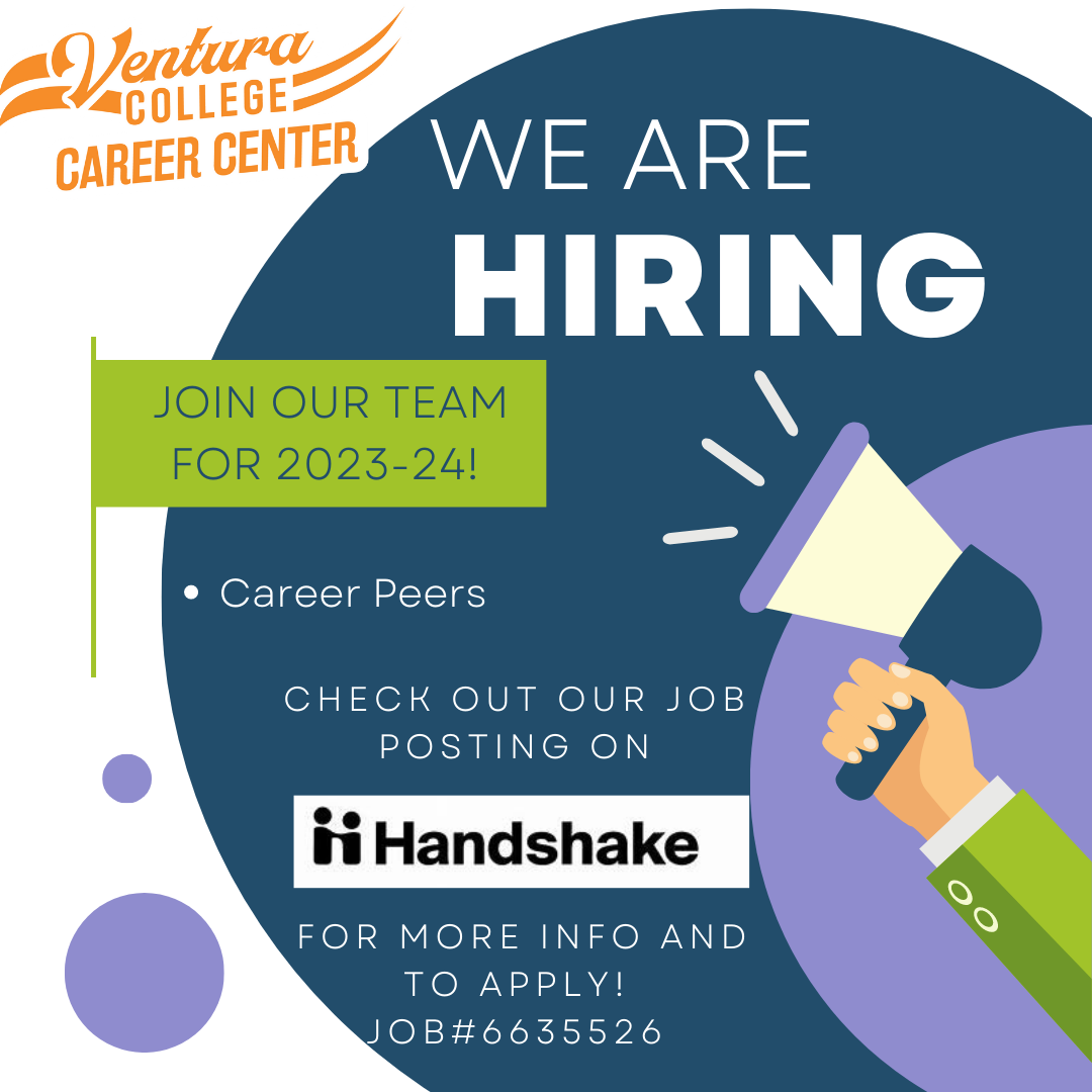 we are hiring in the career center