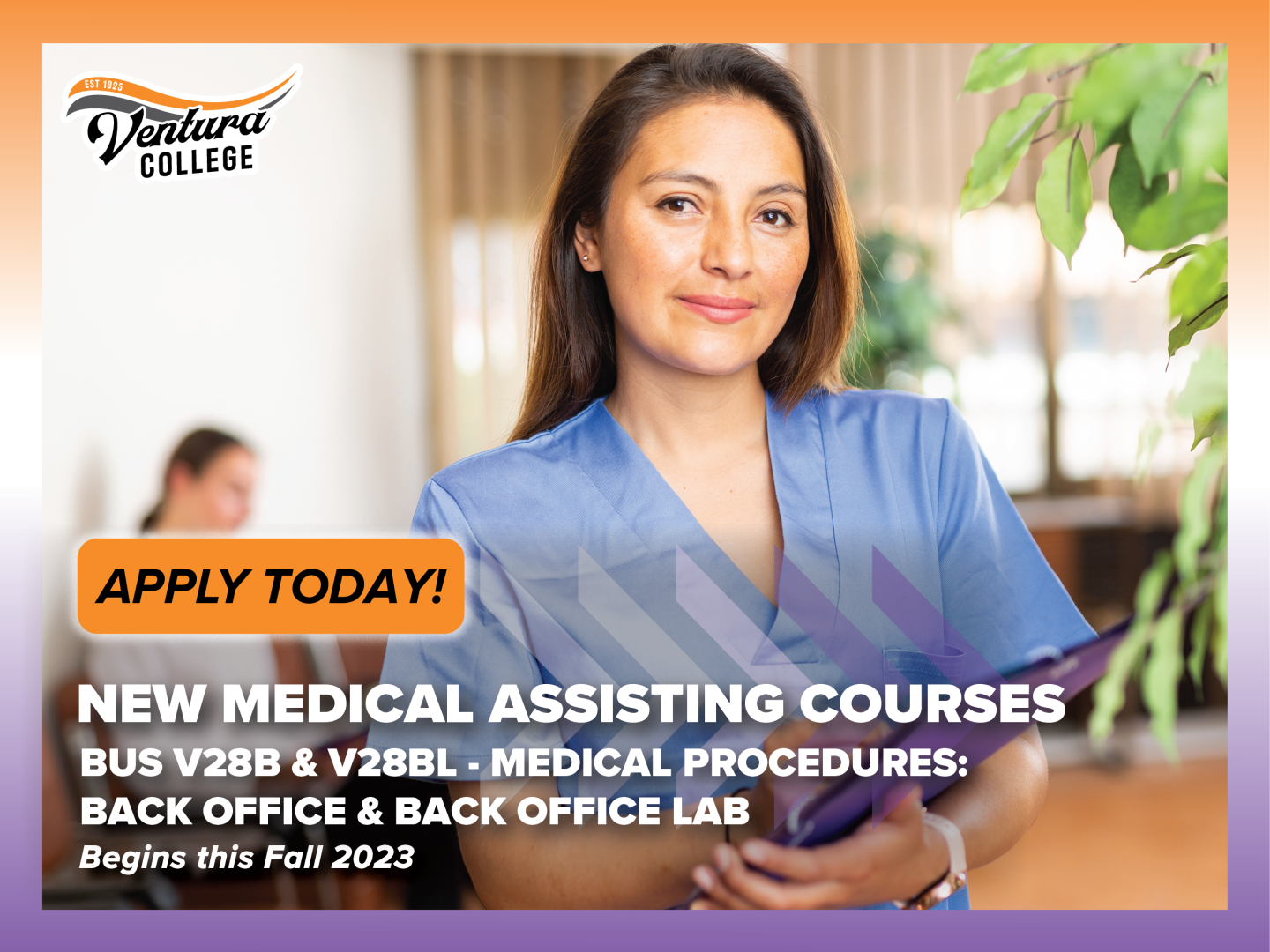 Medical Assisting New Courses Social Media Ad