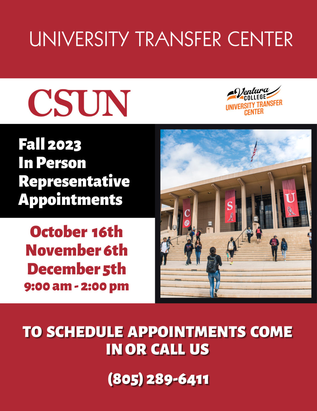 Fall 2023 CSUN Rep visits