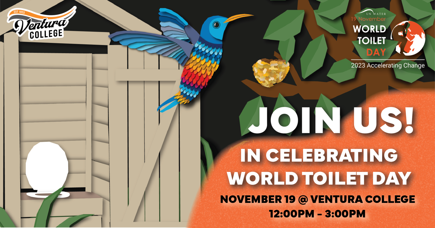 Ventura College Water Science World Toilet Day Ad