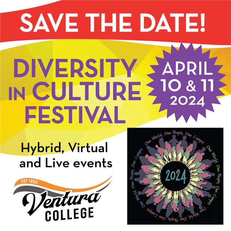 save the date! Diversity in culture festival april 10 and 11, 2024