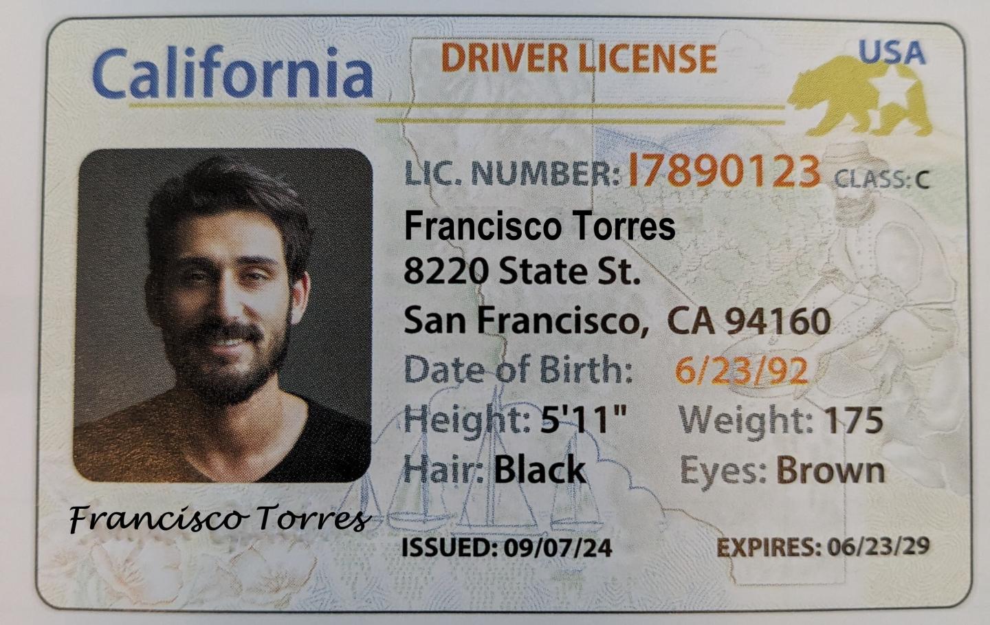 Drivers License