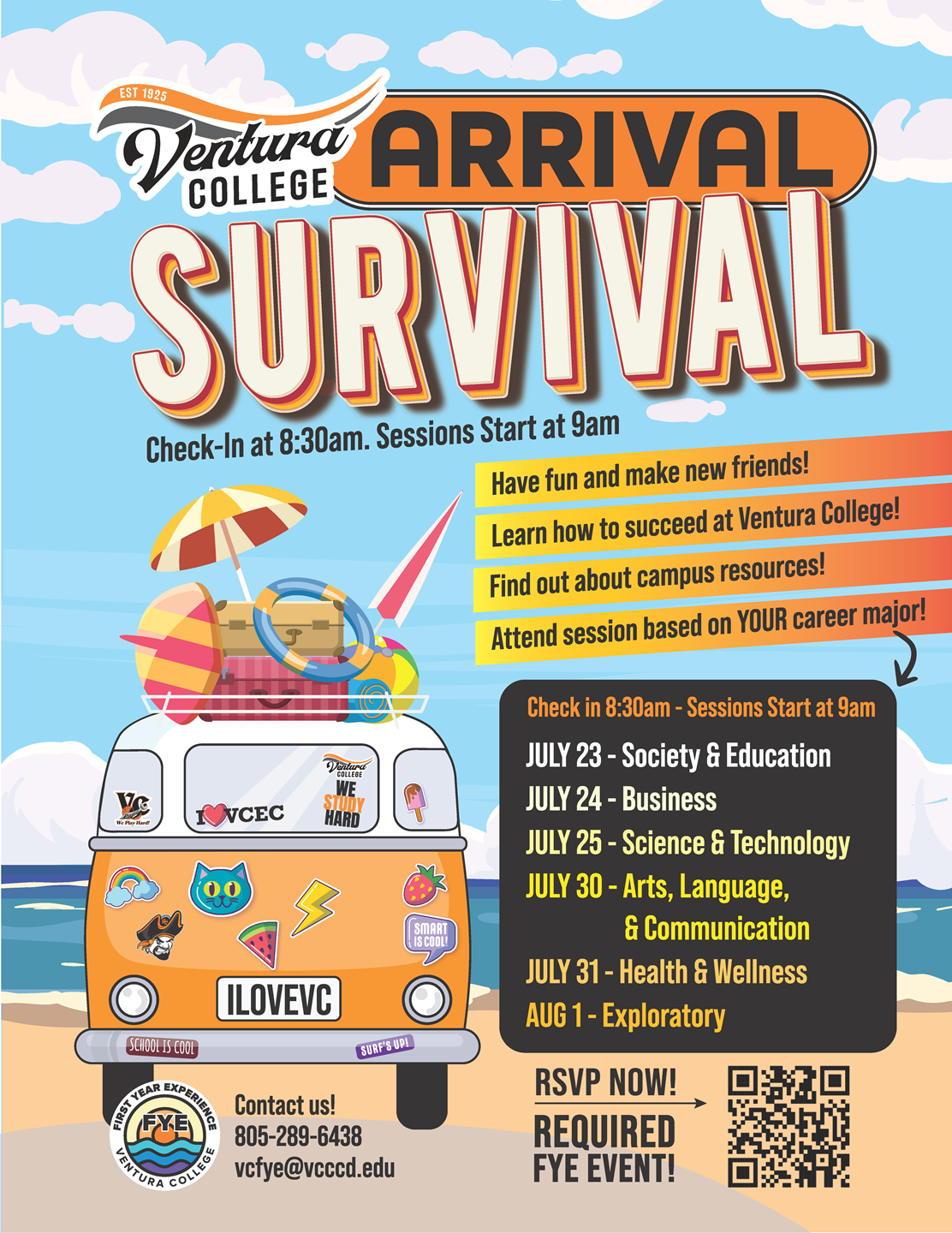 FYE Arrival Survival 2024