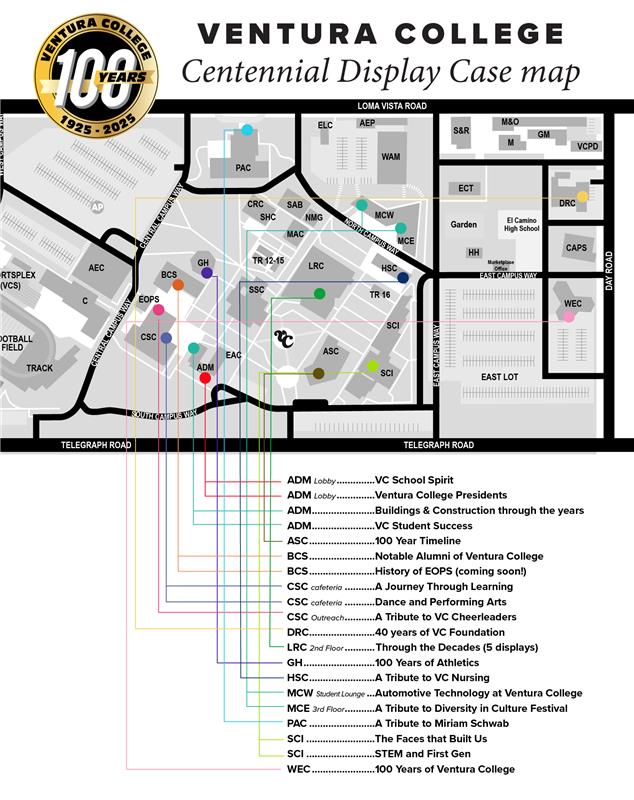 Display Case Map