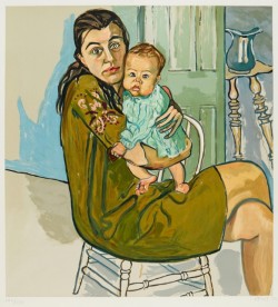 Woman holding baby in her arms