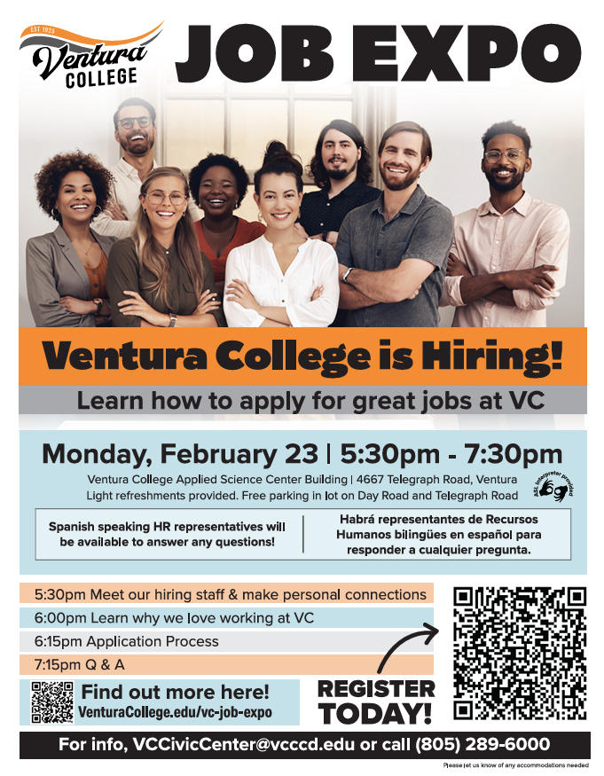 Ventura College Job EXPO 2026