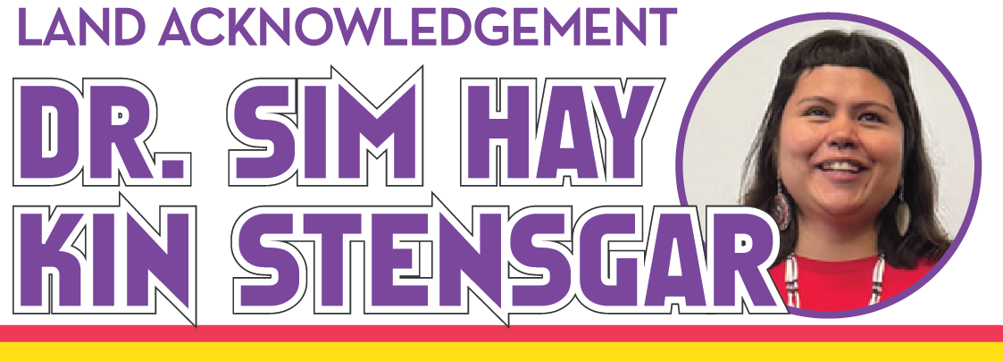 Land Acknowledgement Dr Sim May Kin Stensgar