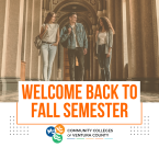 Promotional image for the start of the fall semester at the Promotional image for the start of the fall semester at the