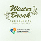 Light green graphic with a soft speckled background announci