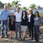 Mission Produce, Inc. Representatives with Ventura College President Hoffmans, Ventura College Foundation Director Anne King, and Career Education Dean Felicia Duenas 