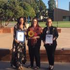 Golden Gear Awardees representing Ventura College Child Development.