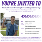 Transfer Workshop Grand Canyon University