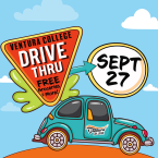 Ventura College Drive Thru Free Groceries and More. Sept. 27