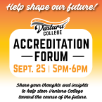 Accreditation forum september 25 5pm to 6pm