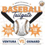 ASVC presents baseball tailgait Free with student ID Saturday April 18 Ventura vs oxnard 