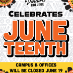 Ventura College celebrates Juneteenth Campus and offices will be closed June 19