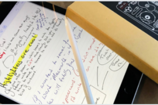 notetaking on an ipad
