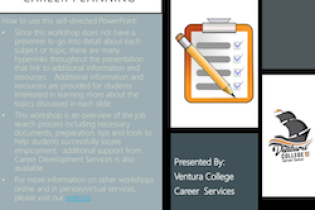 Screenshot of the slideshow linked below, showing the first slide with an introduction and picture of a checklist