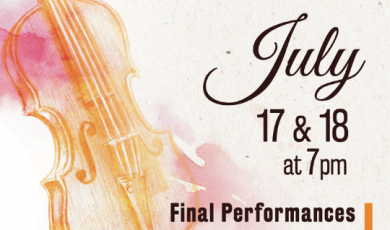 Reads 11th Annual Henry Schwab Violin & Viola Competition. July 17 & 18 at 7 PM. Final Performance.