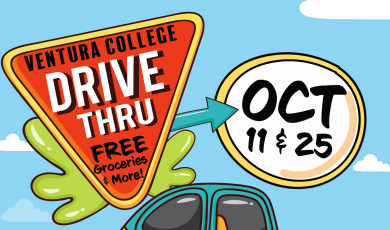 Ventura College Drive Thru Free Groceries and more. October 11 & 25