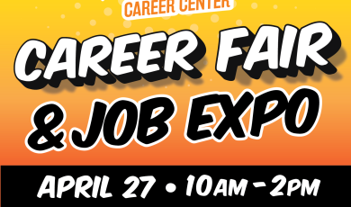 Ventura College Career Center Career Fair & Job Expo, April 27, 10 a.m. - 2 p.m. 