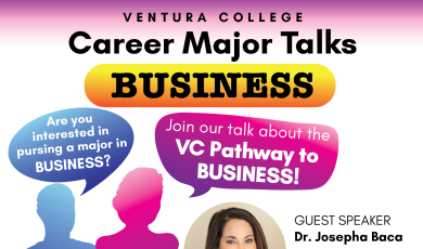 Monday, April 24 | 2:30 p.m. - 4 p.m. | Via Zoom  Interested in a career in business?  Join our Career Major Talks on Business.  VC pathways to business. Guest speaker. 
