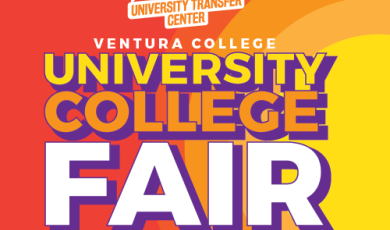 University College Fair Thursday, Nov. 2 - 10 am to 2 p.m MCW Quad Ventura College