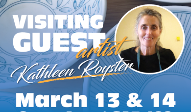 Visiting Guest Artist Kathleen Royster, Mardh 13 & 14 9 a.m.  - 4 p.m. \ SAB 102