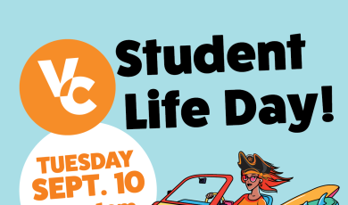 VC Student Life Day Tuesday Sept 10 | 10 a.m. - 1 p.m