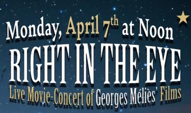 Monday April 7 Noon Right in the Eye Live Movie Concert Alolea  Laurel Project