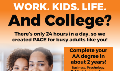 Work. Kids. Life. And College? There’s only 24 hours in a day, so we created PACE for busy adults like you! We are accepting new students for our fully online Program for Accelerated College Education in Sociology, Psychology, Business, and Public Administration. Classes start in Fall of 2025. All textbooks are FREE! Attend an upcoming Zoom information session to learn how you can get started this August. Wednesday, April 29 | 6 p.m. | Zoom Thursday, May 8 | 6 p.m. | Zoom Learn More: venturacoll