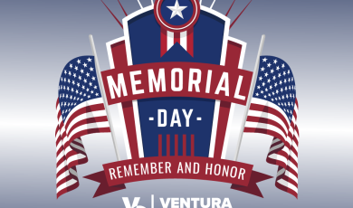 Memorial Day Ventura College Remember and Honor The Ventura College Campus will be closed Monday May 26