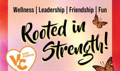 Wellness Leadership Friendship Fun, Rooted in Strength Monday October 13 Tie Dye Shirts from 11-3 and Resource Fair from 5-7
