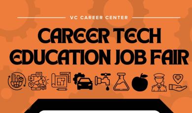 VC Career Center Career Tech Education Job Fair Tuesday March 10 2026 MCE MCW 10 am to 2 pm - over 20 employers will be on campus