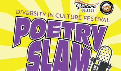 Ventura College Diversity in culture festival Poetry Slam Workshop - microphone