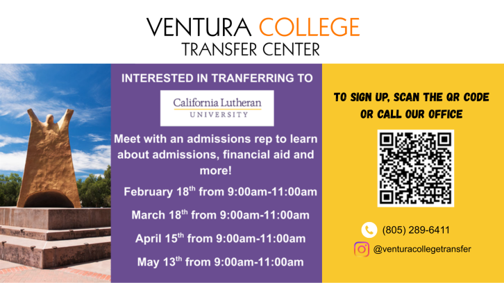 CLU Meet with an admissions rep to learn about admissions, financial aid and more!