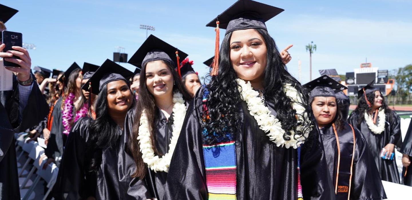 Smiling Ventura College Female Graduate