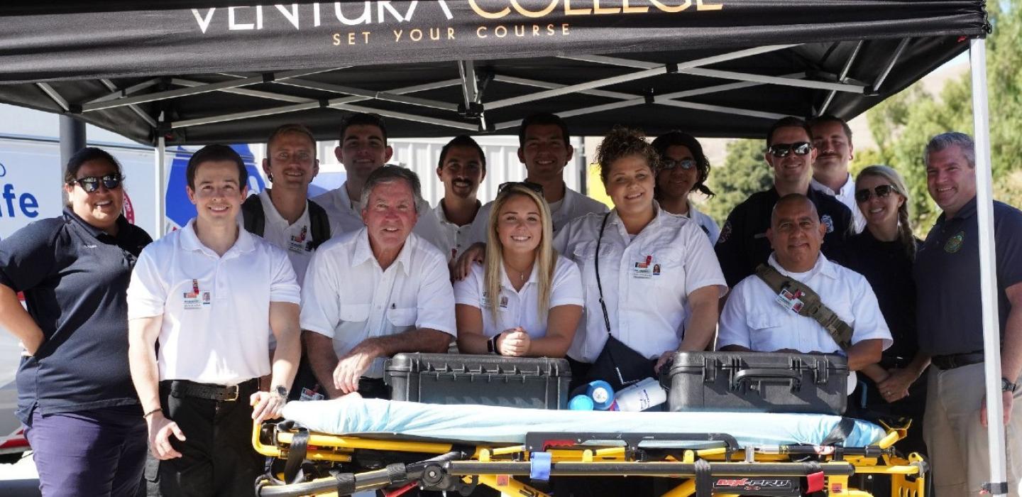 Ventura College EMT Students at the Annual Health Fair