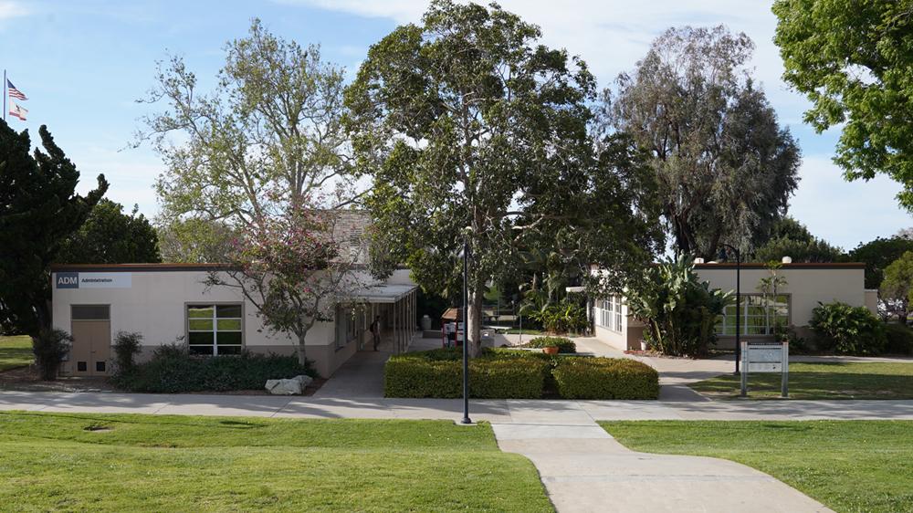 Administration building exterior