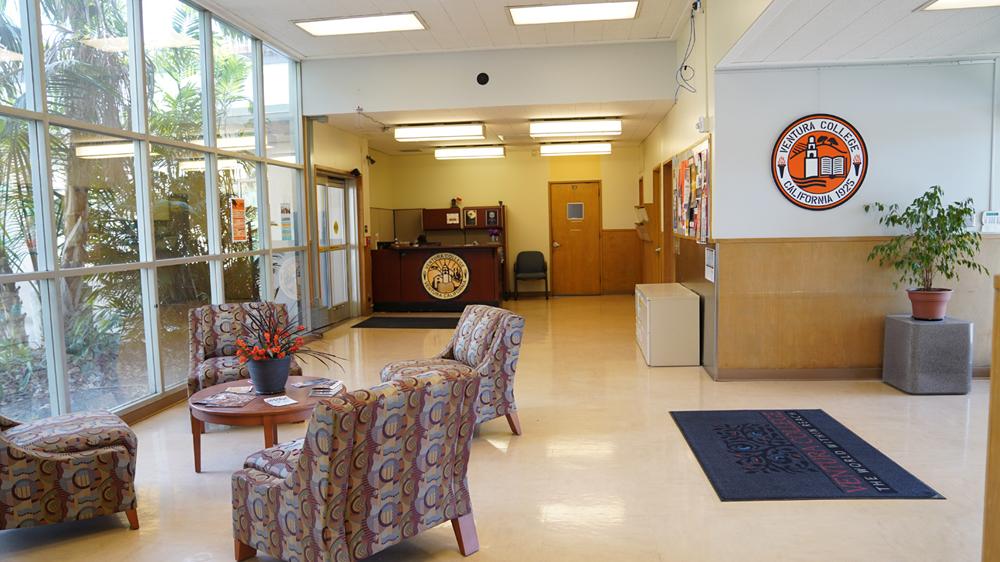 Administration building lobby