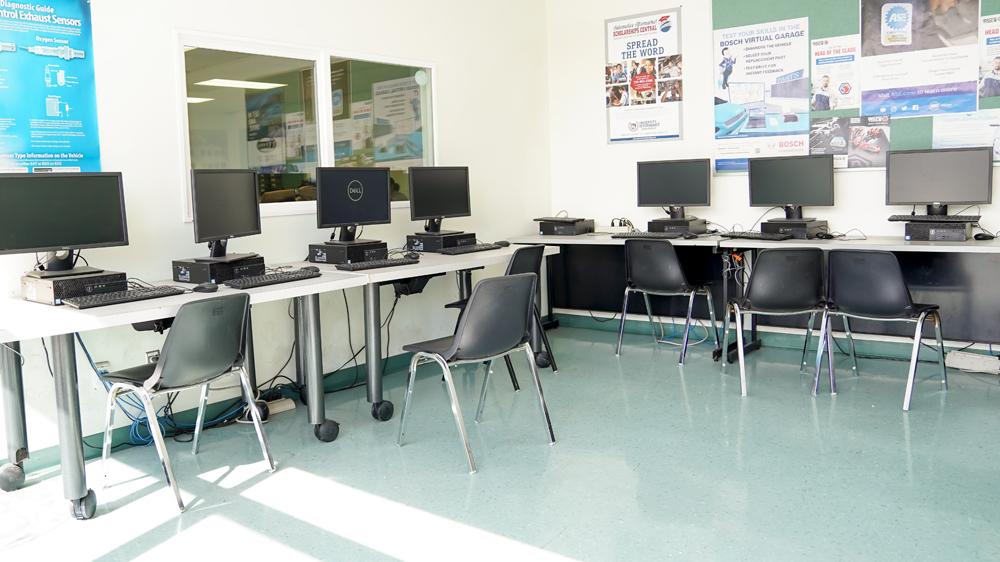 Auto Education Center classroom