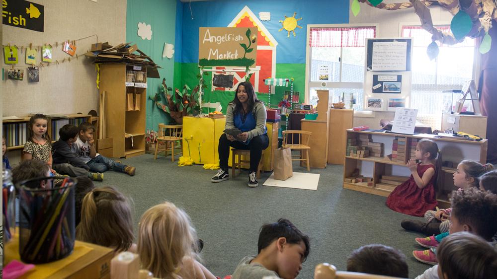 Child development center classroom