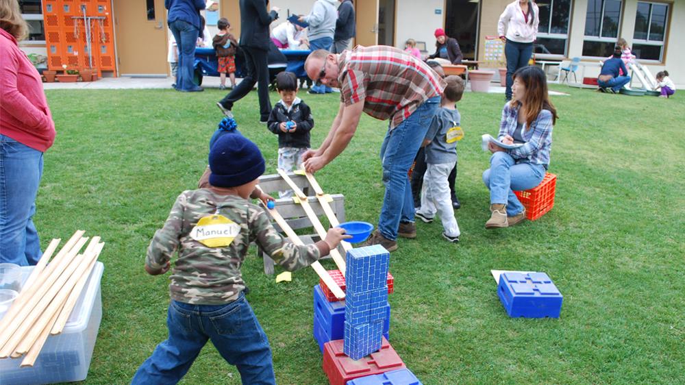 Child development center playground