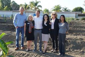 Mission Produce, Inc. Representatives with Ventura College President Hoffmans, Ventura College Foundation Director Anne King, and Career Education Dean Felicia Duenas 