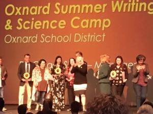 Oxnard Summer Writing & Science Camp, Oxnard School District Awards Ceremony.